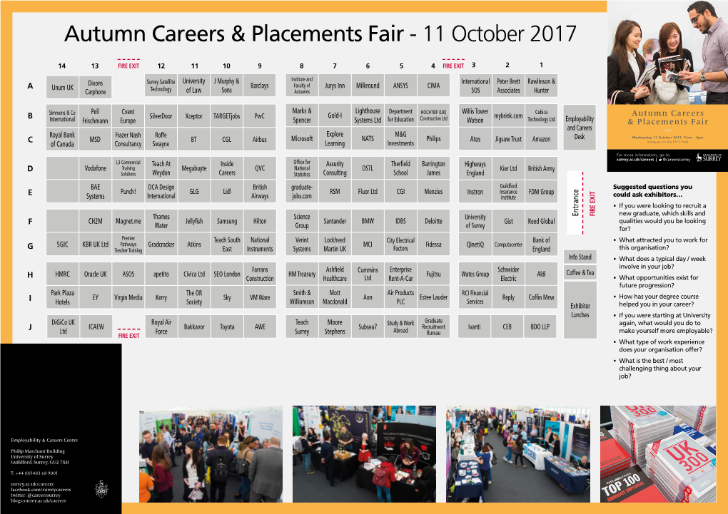 Autumn Careers & Placements Fair