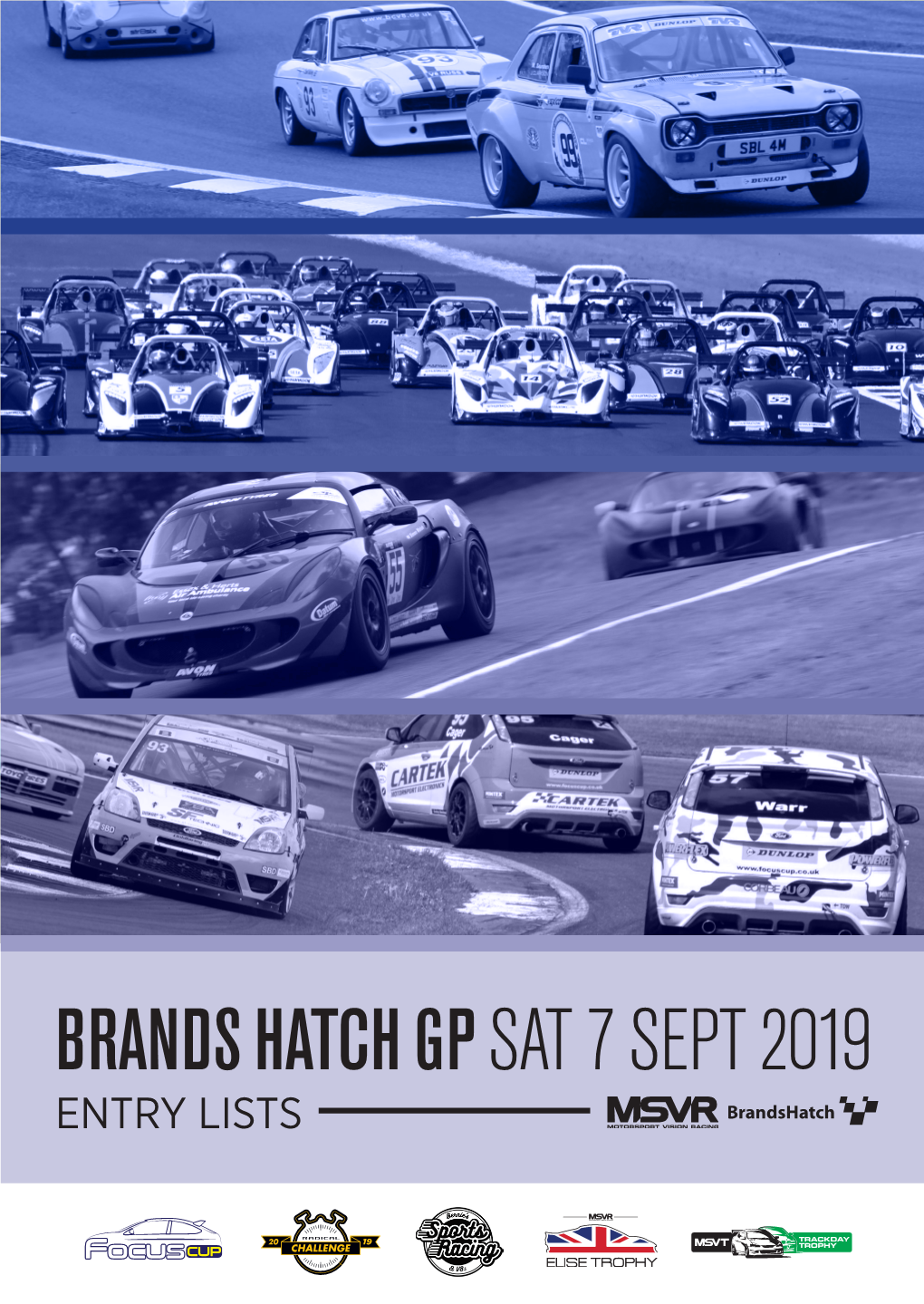 Brands Hatch Gp Sat 7 Sept 2019 Entry Lists