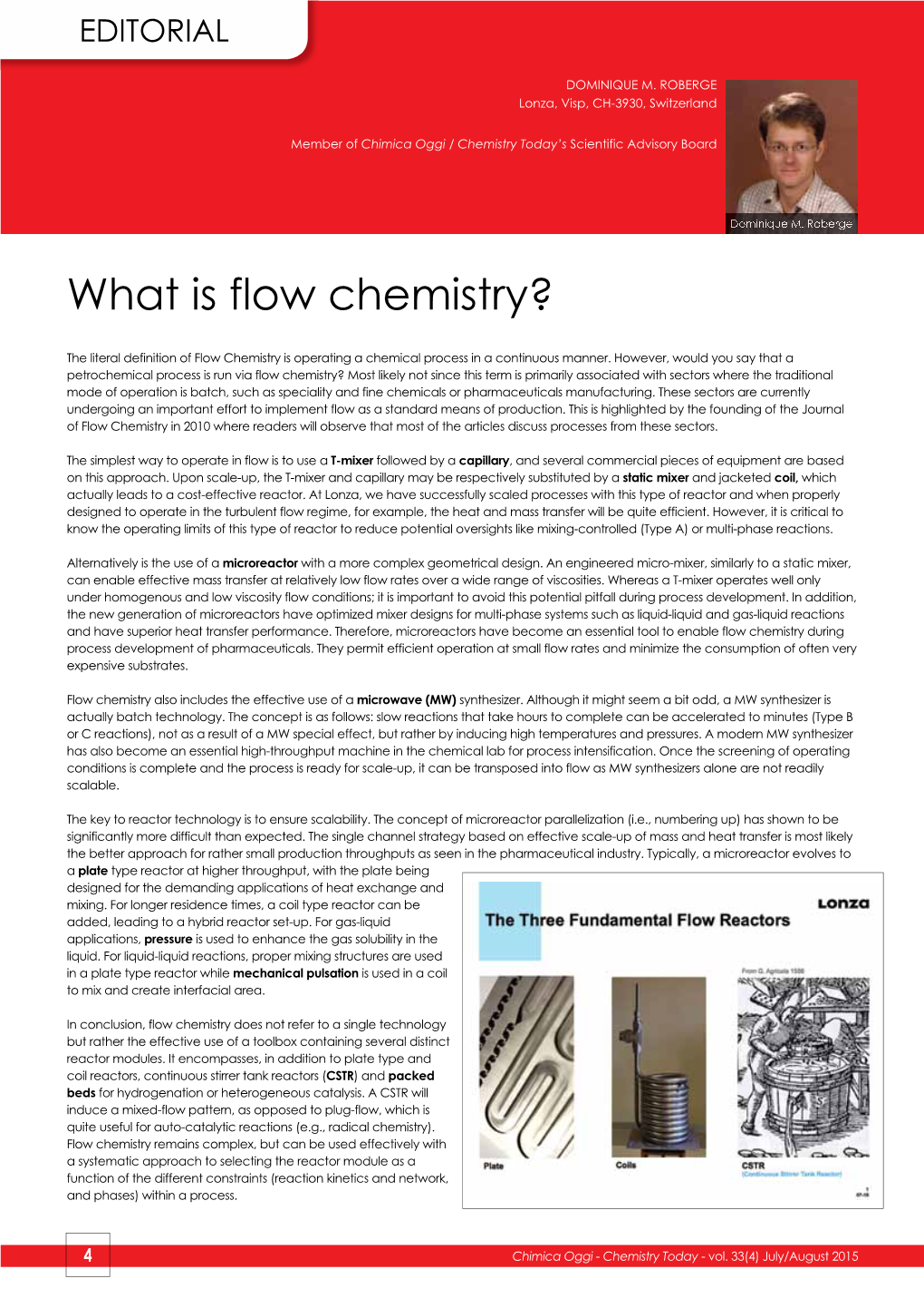 What Is Flow Chemistry?