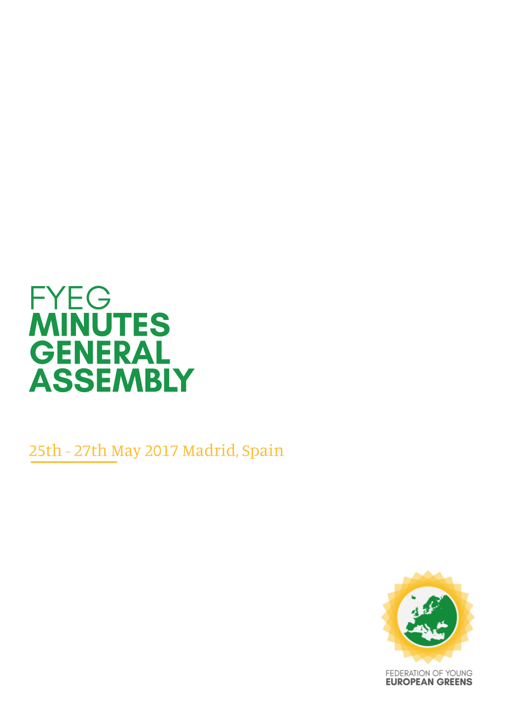 Fyeg Minutes General Assembly