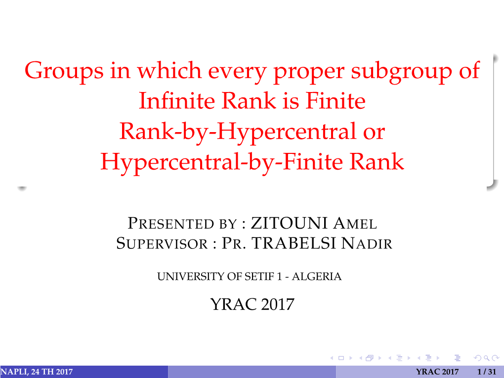Groups in Which Every Proper Subgroup of Infinite Rank Is Finite