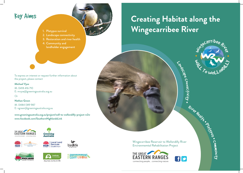 Creating Habitat Along the Wingecarribee