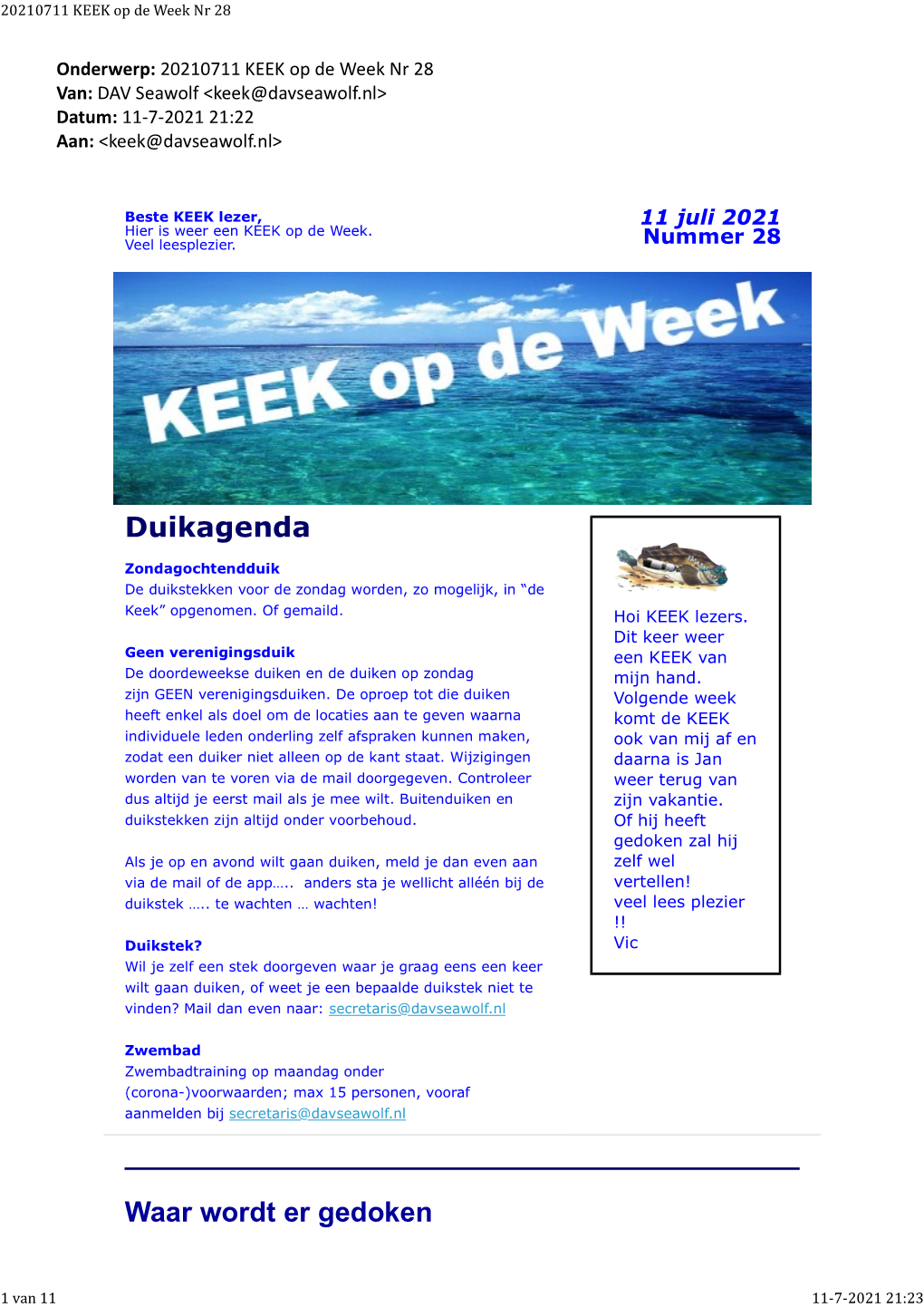 20210711 KEEK Op De Week Nr 28