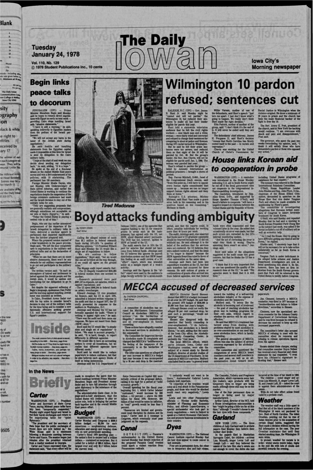 Daily Iowan (Iowa City, Iowa), 1978-01-24