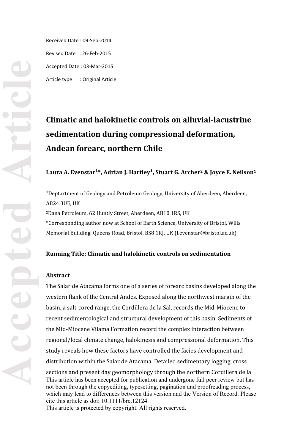 Climatic and Halokinetic Controls on Alluvial‐