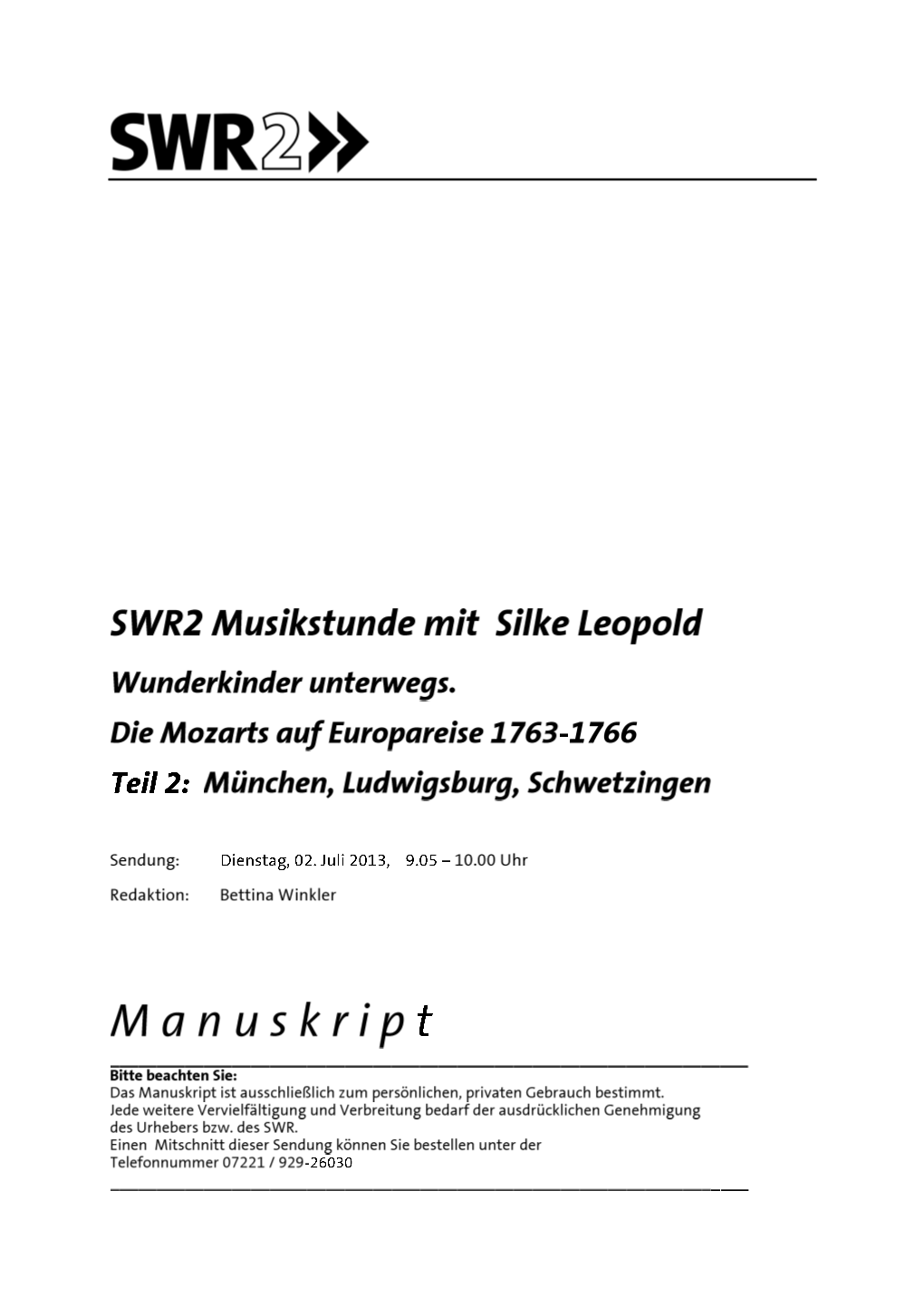 Swr2-Musikstunde-20130702.Pdf