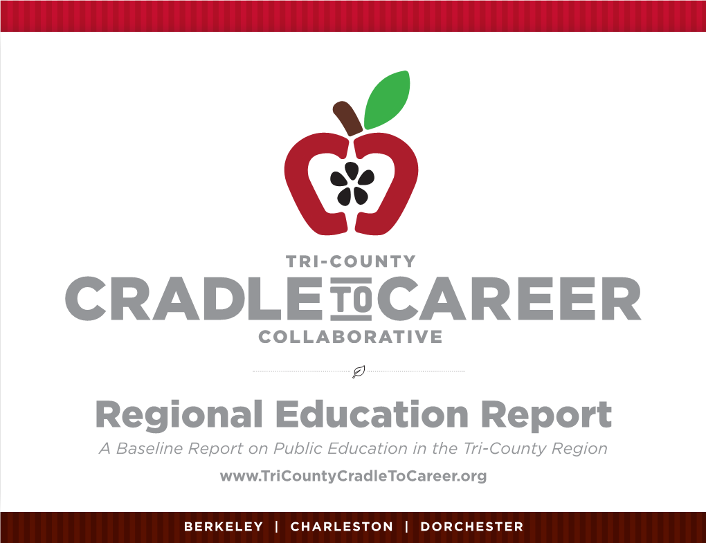 Regional Education Report a Baseline Report on Public Education in the Tri-County Region