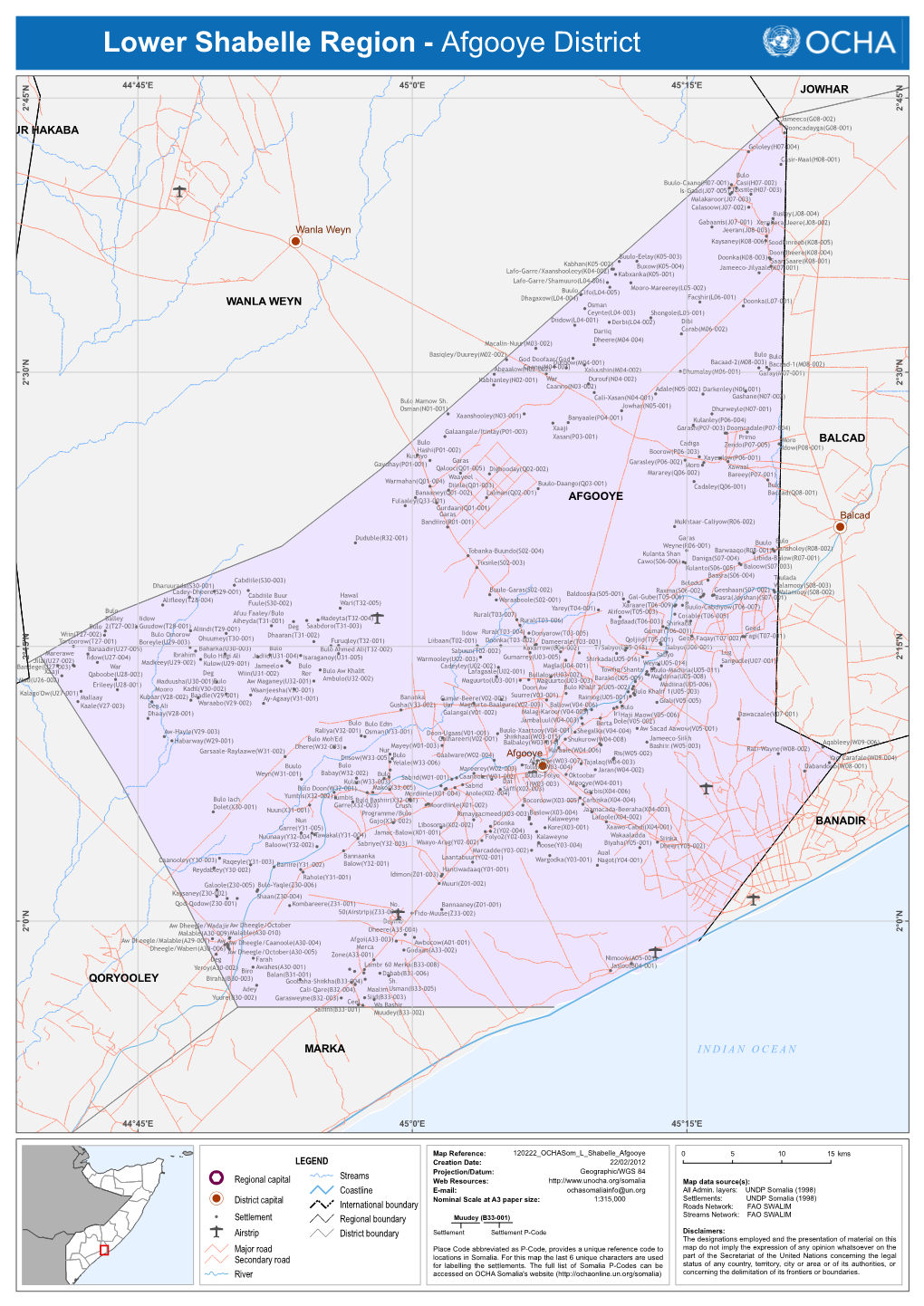 Afgooye District