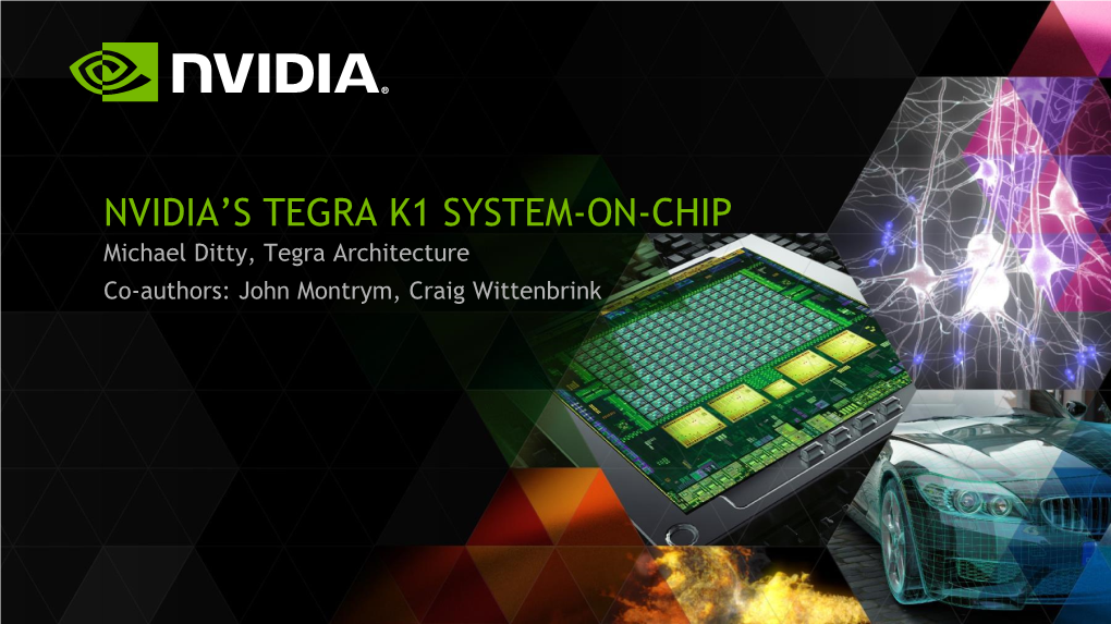 Nvidia's Tegra K1 System-On-Chip