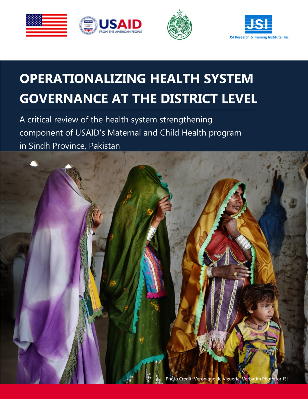 Operationalizing Health System Governance HSS Sindh 2017.Pdf