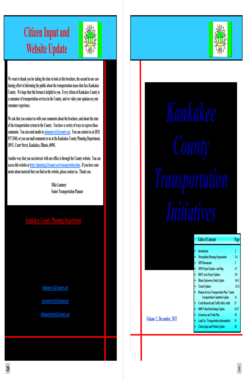 Transportation Brochure 2011(11X17 Version)