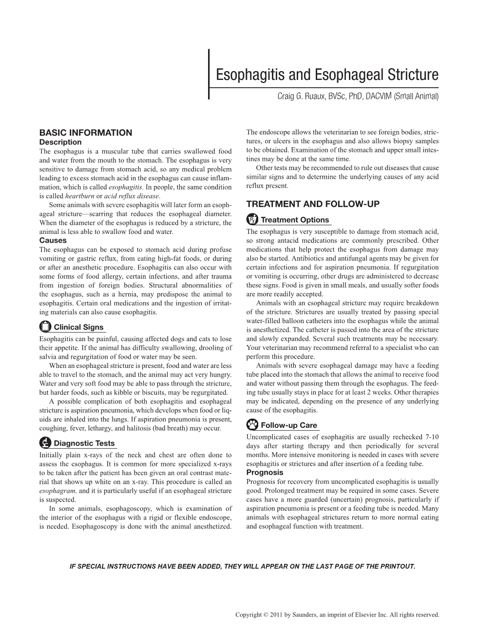 Esophagitis and Esophageal Stricture