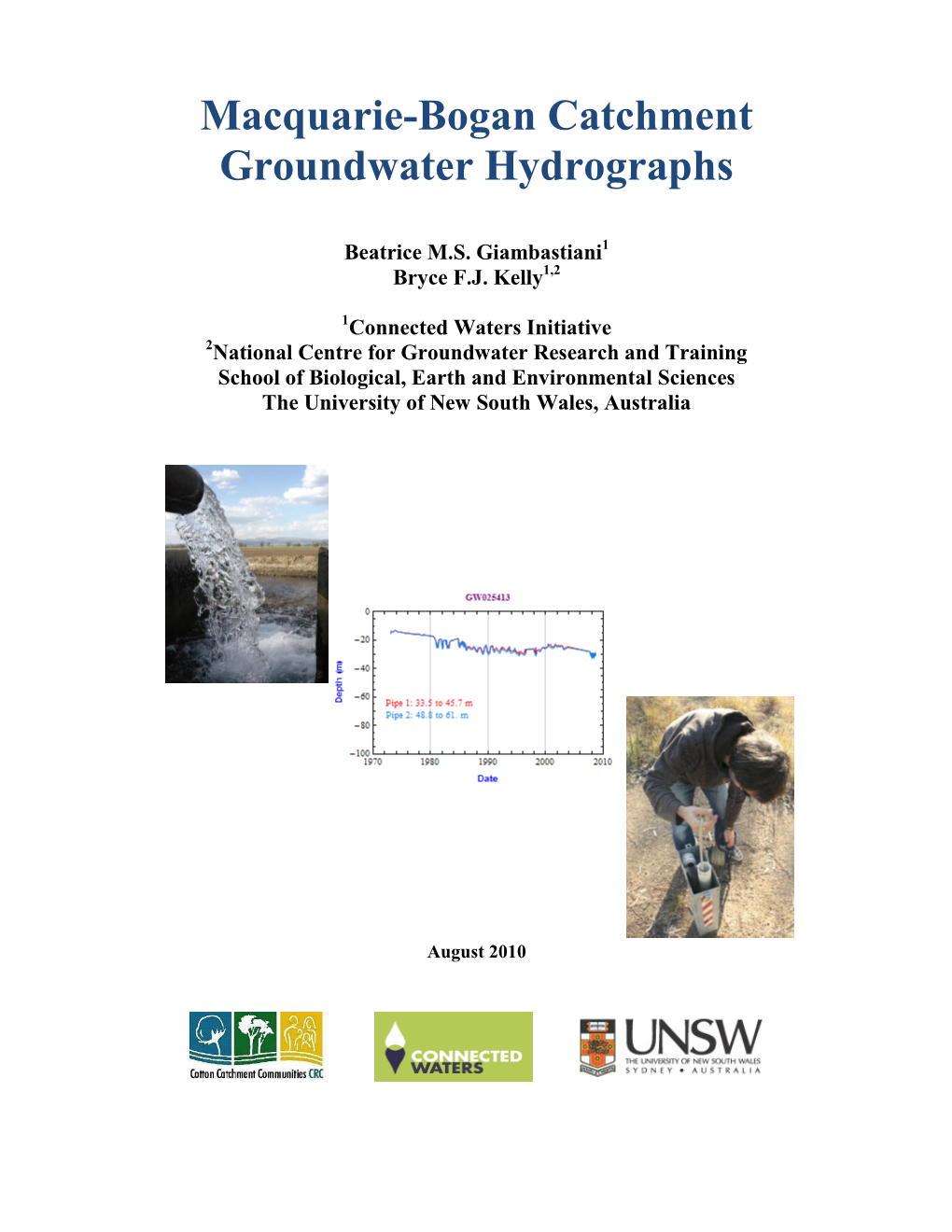 Macquarie-Bogan Catchment Groundwater Hydrographs