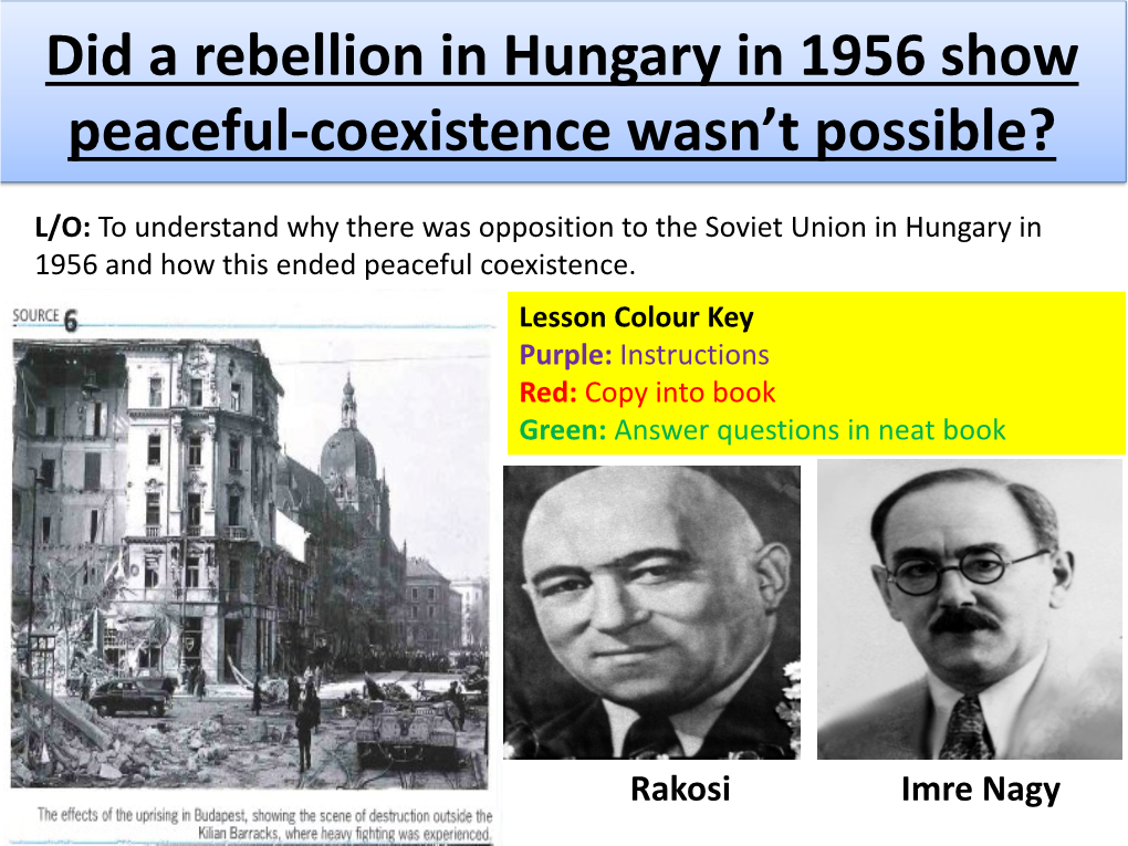 Hungarian Uprising PPT.Pdf