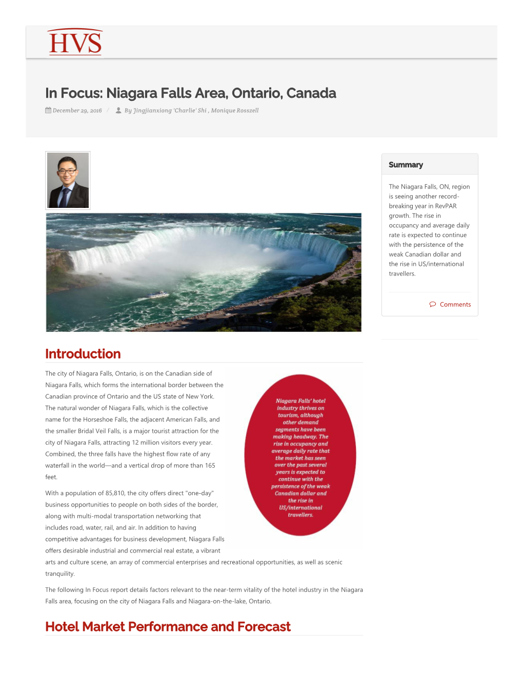 In Focus: Niagara Falls Area, Ontario, Canada