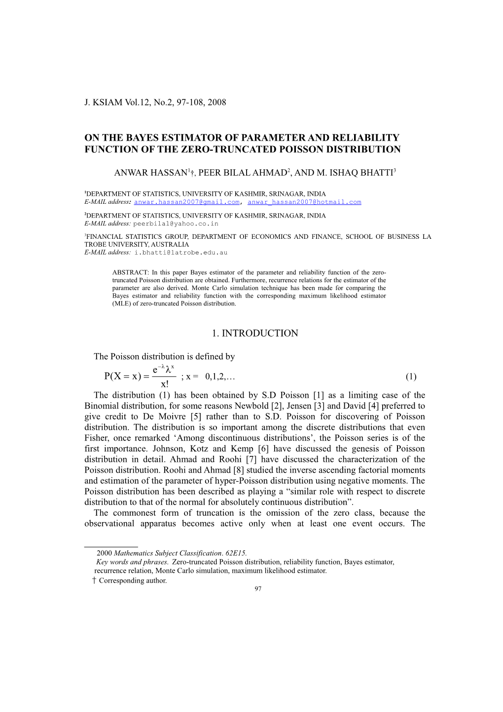 On the Bayes Estimator of Parameter and Reliability Function of the Zero-Truncated Poisson