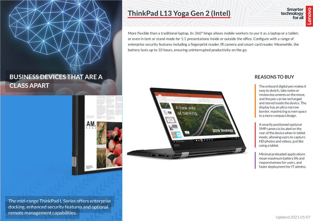 Thinkpad L13 Yoga Gen 2 (Intel)