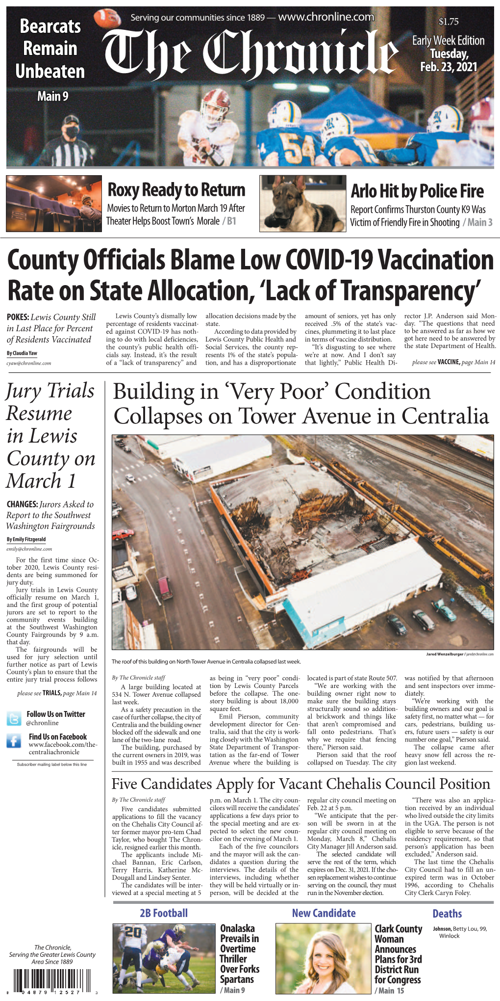 County Officials Blame Low COVID-19 Vaccination Rate on State Allocation, 'Lack of Transparency'