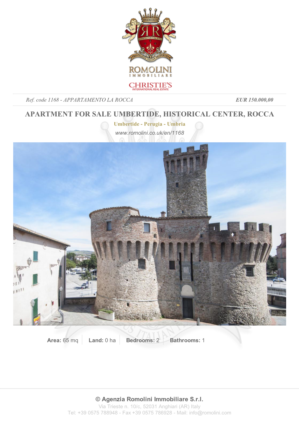 APARTMENT for SALE UMBERTIDE, HISTORICAL CENTER, ROCCA Umbertide - Perugia - Umbria