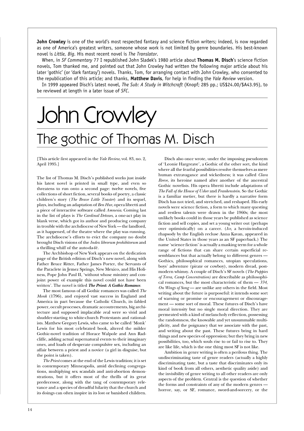 John Crowley