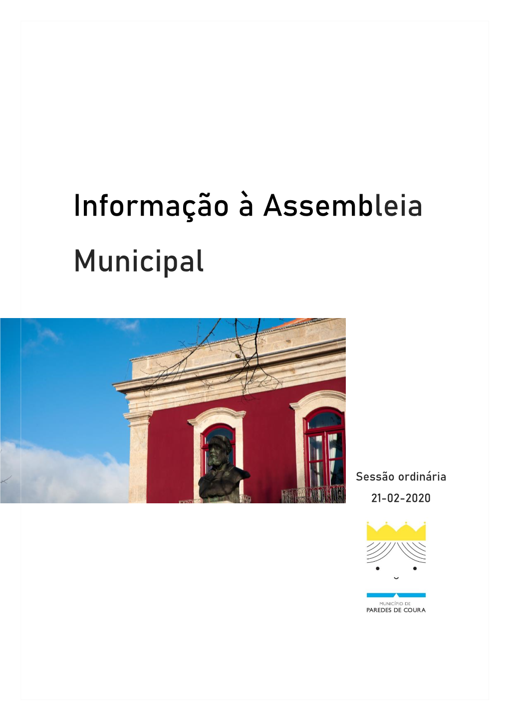 Informação À Assembleia Municipal