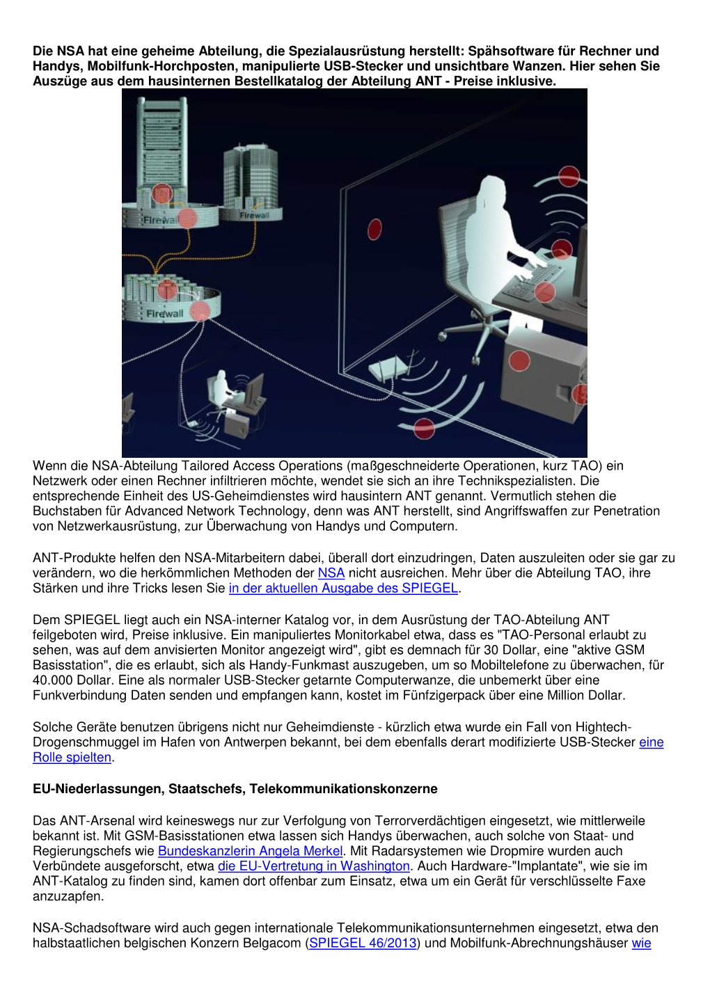 NSA Methoden 30.12.2013