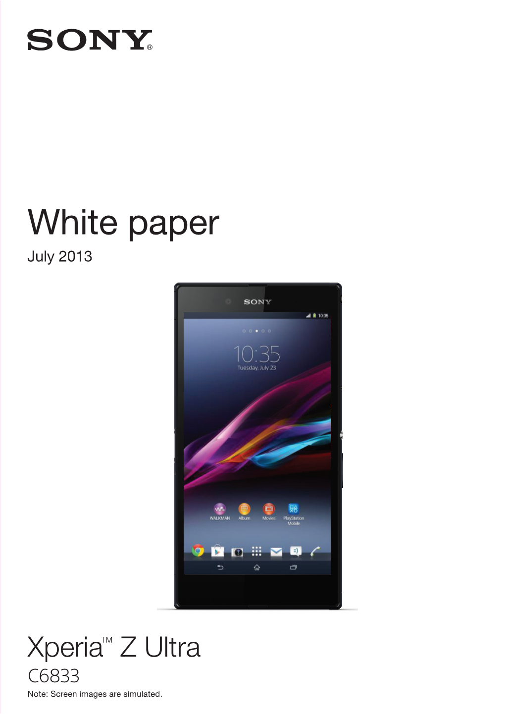 White Paper July 2013