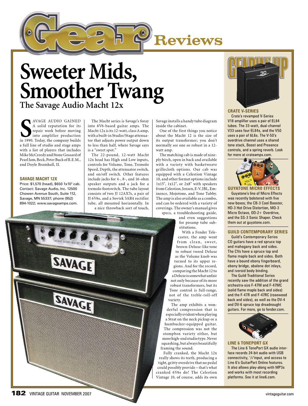 Sweeter Mids, Smoother Twang