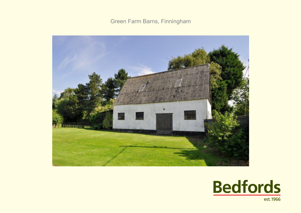 Green Farm Barns, Finningham