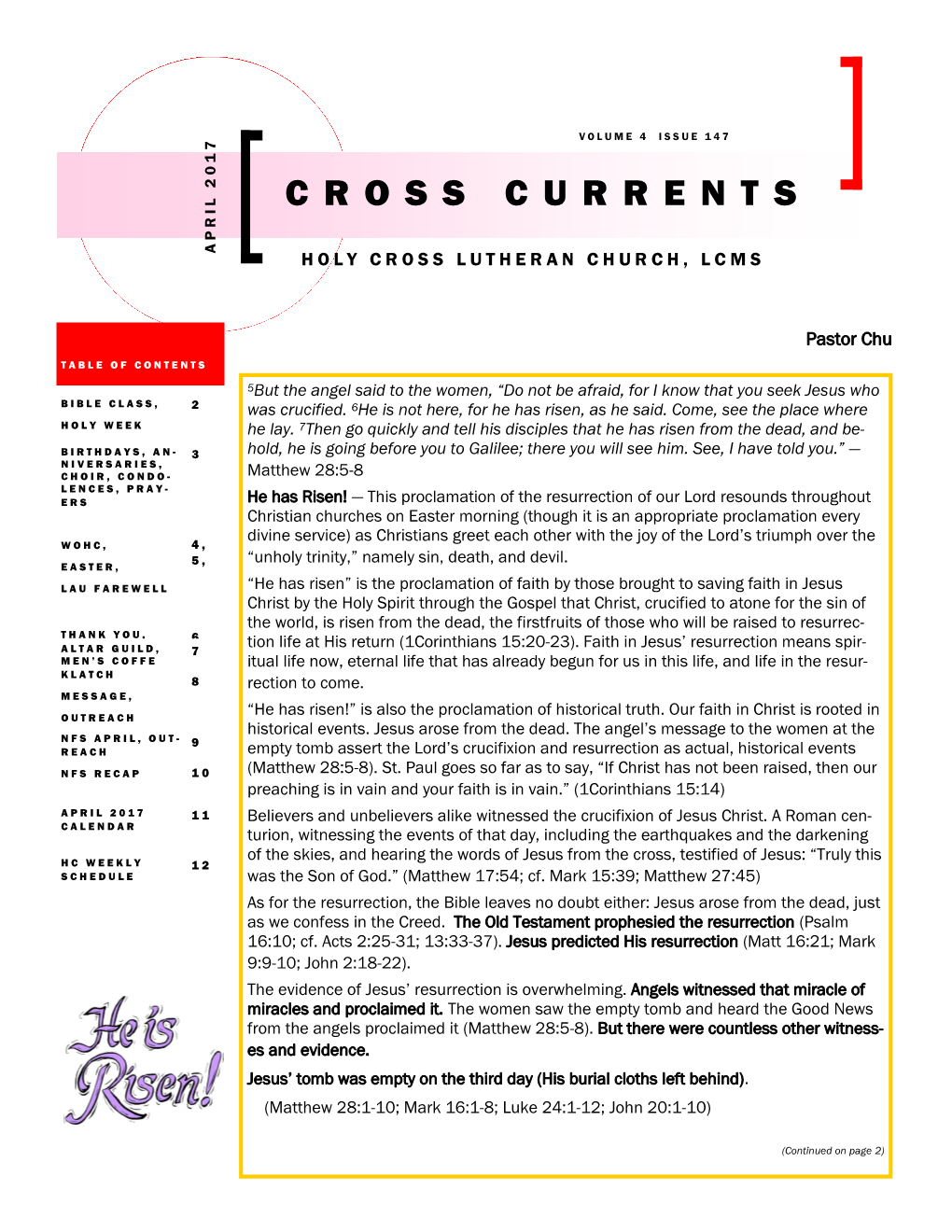 Cross Currents