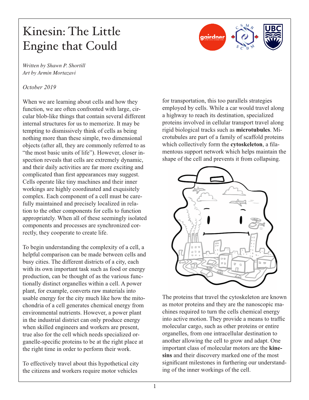 Kinesin: the Little Engine That Could