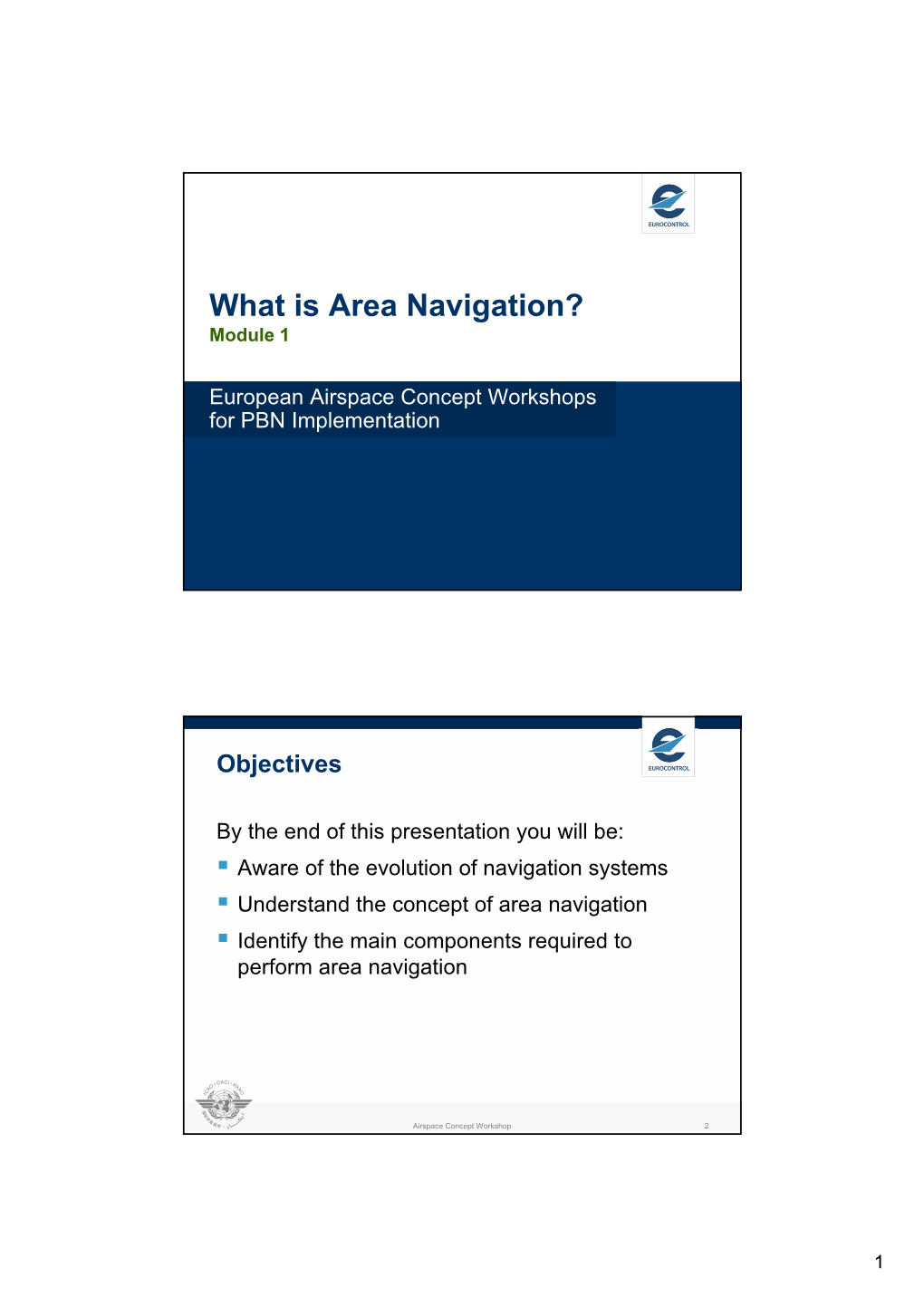 What Is Area Navigation? Module 1