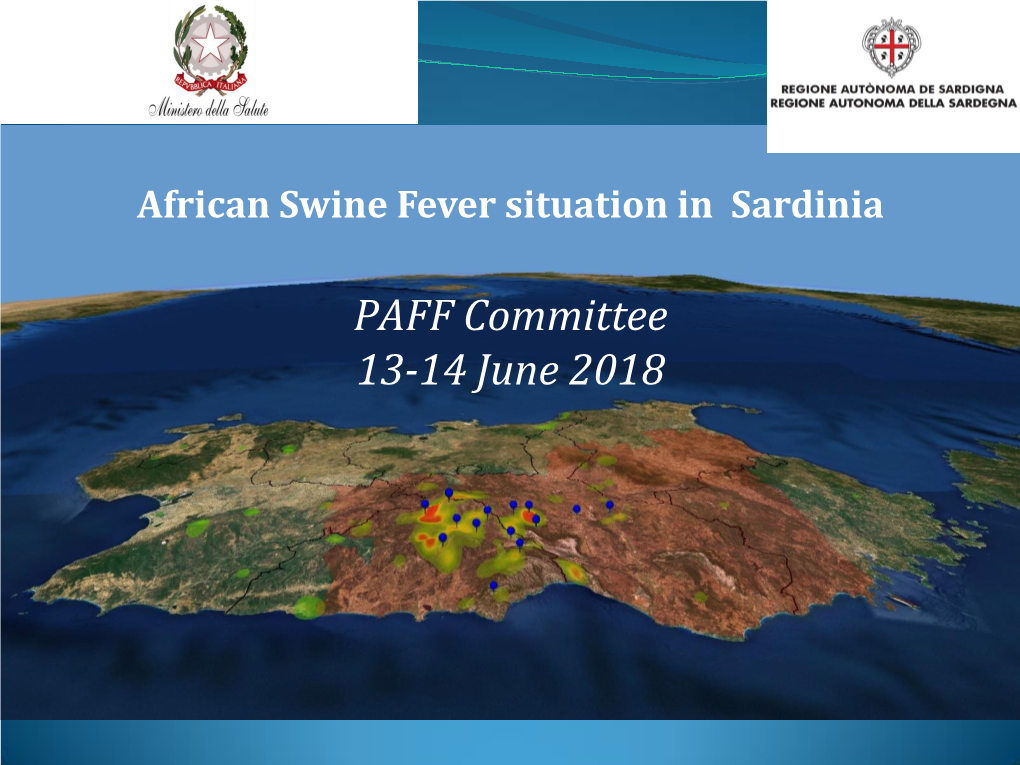 African Swine Fever Situation in Sardinia