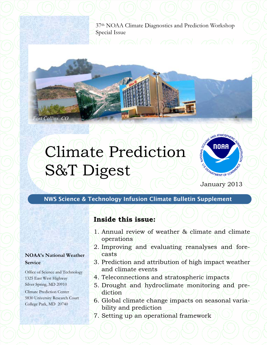 Climate Prediction S&T Digest