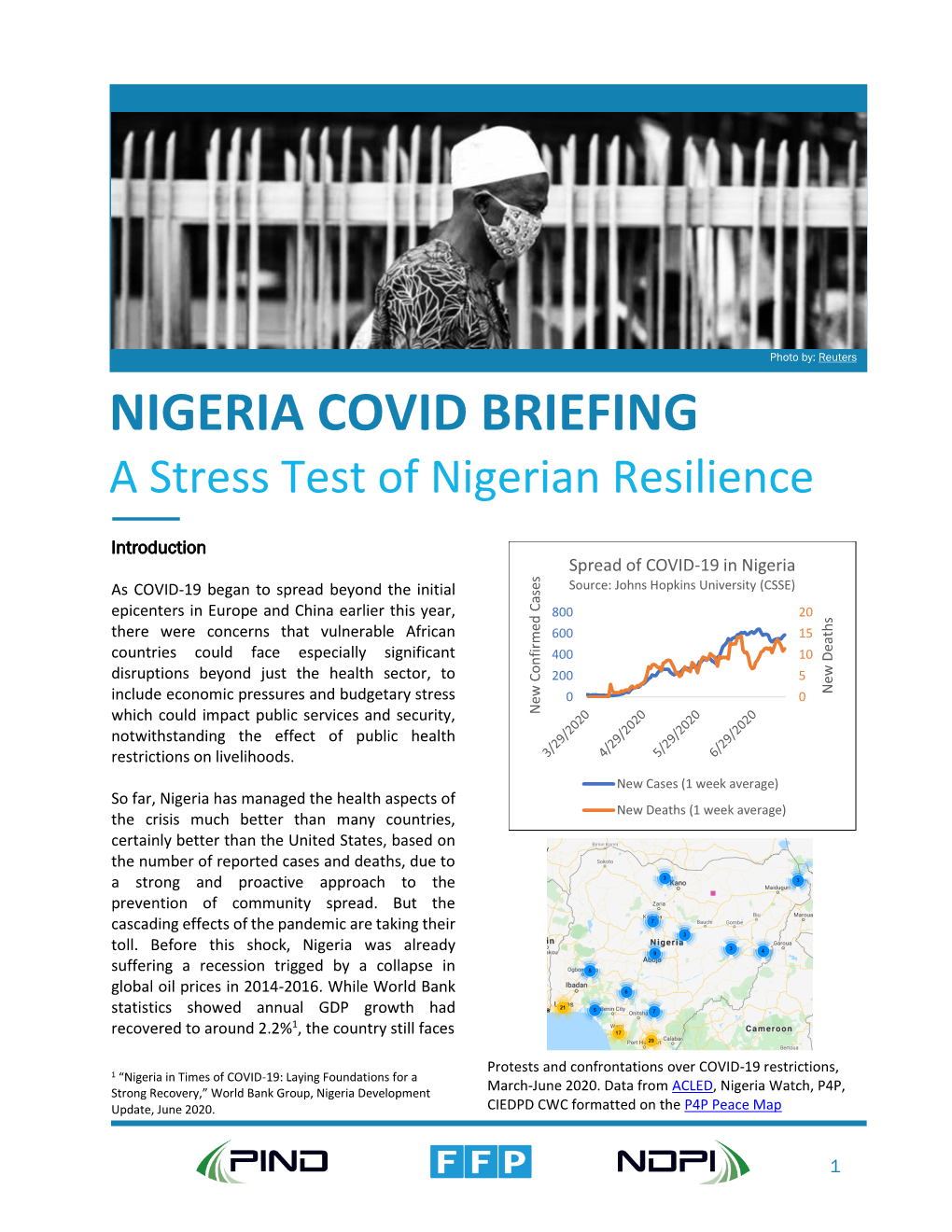 NIGERIA COVID BRIEFING a Stress Test of Nigerian Resilience