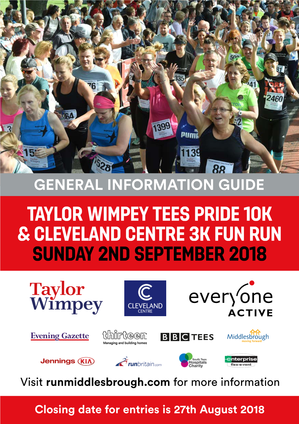 Taylor Wimpey Tees Pride 10K & Cleveland Centre 3K Fun