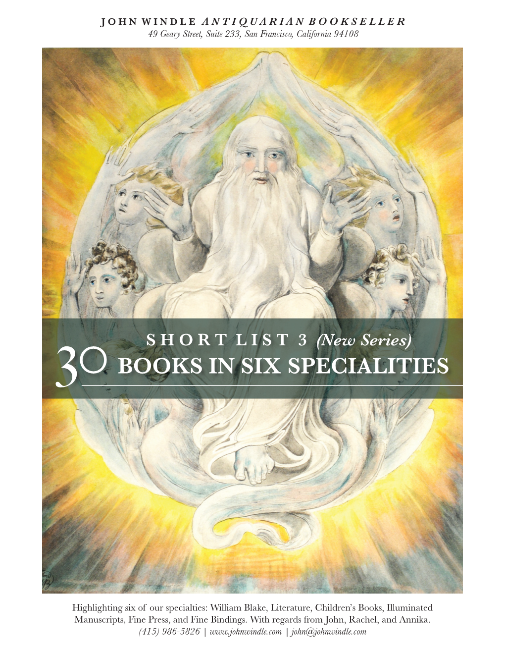 30Books in Six Specialities
