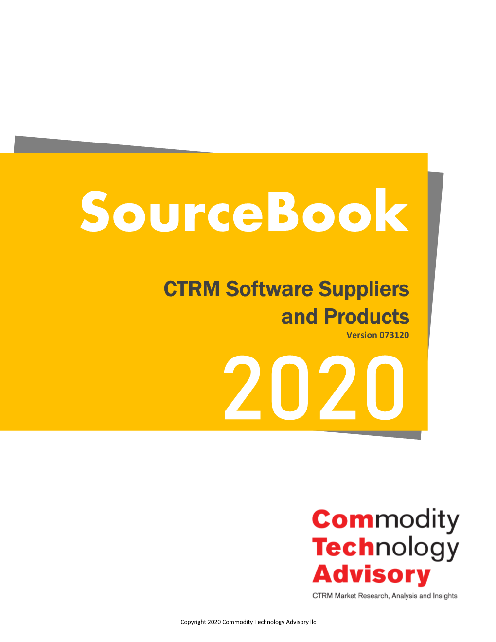 CTRM Software Suppliers and Products