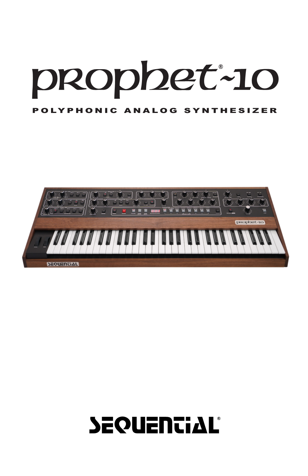 Prophet-10 User's Guide