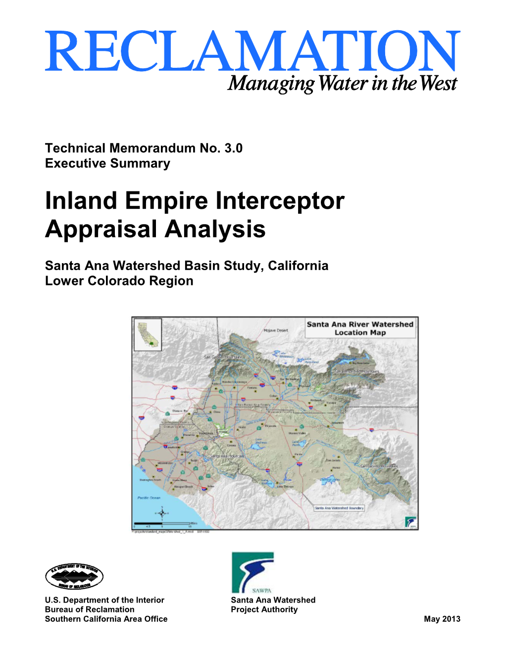 Inland Empire Interceptor Appraisal Analysis