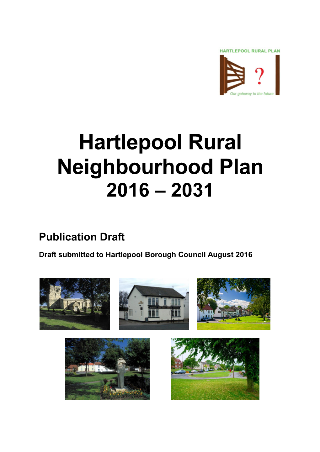 Hartlepool Rural Neighbourhood Plan 2016-2031