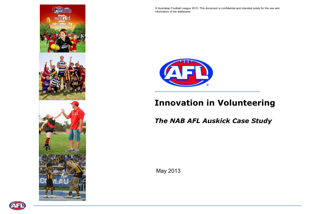 NAB AFL Auskick Case Study