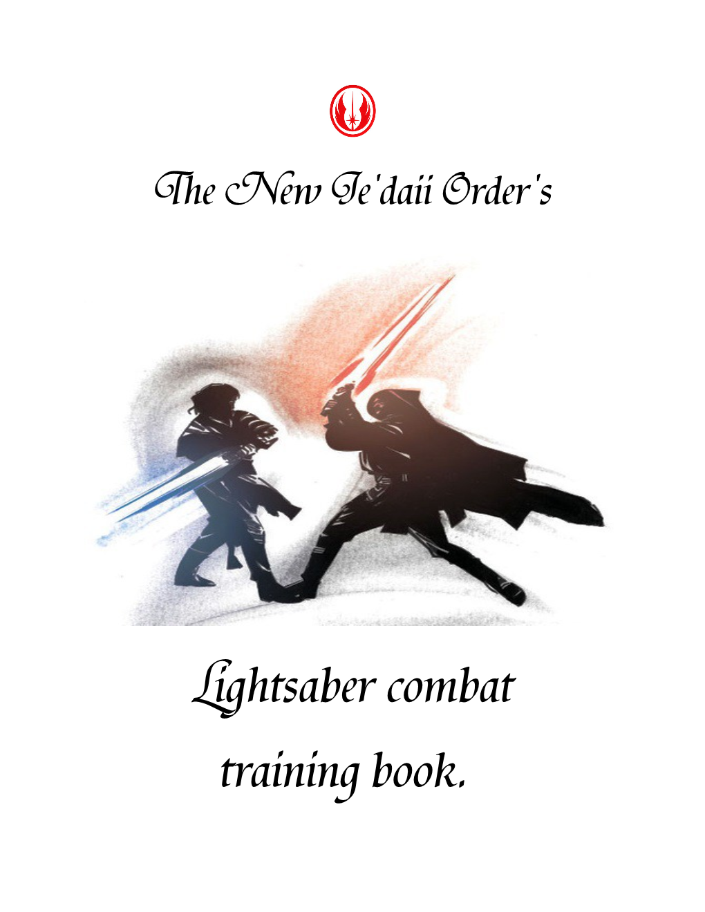 Lightsaber Combat Training Book