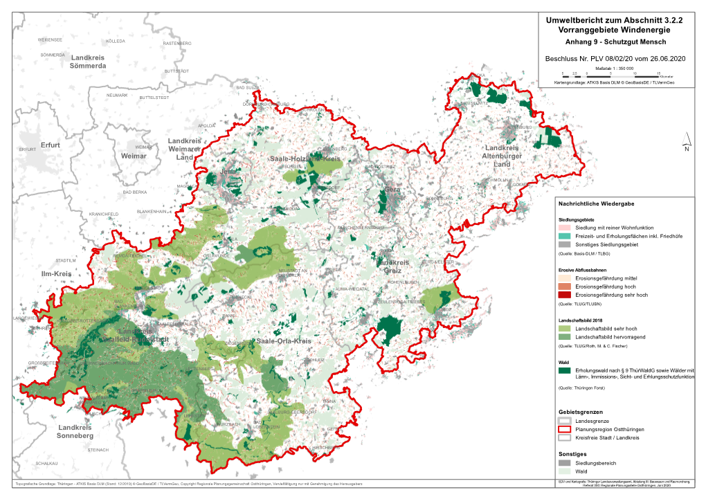 Umweltbericht Zum Abschnitt 3.2.2 Vorranggebiete Windenergie