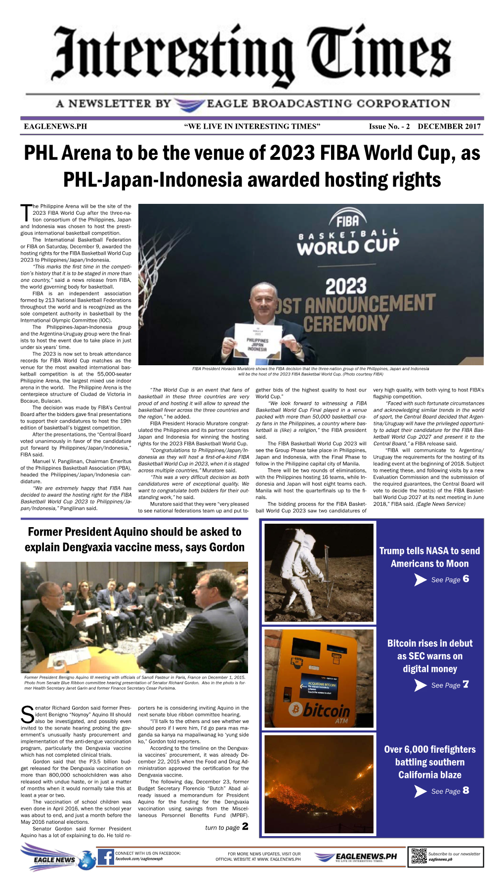 (December 2017) Issue of Eagle
