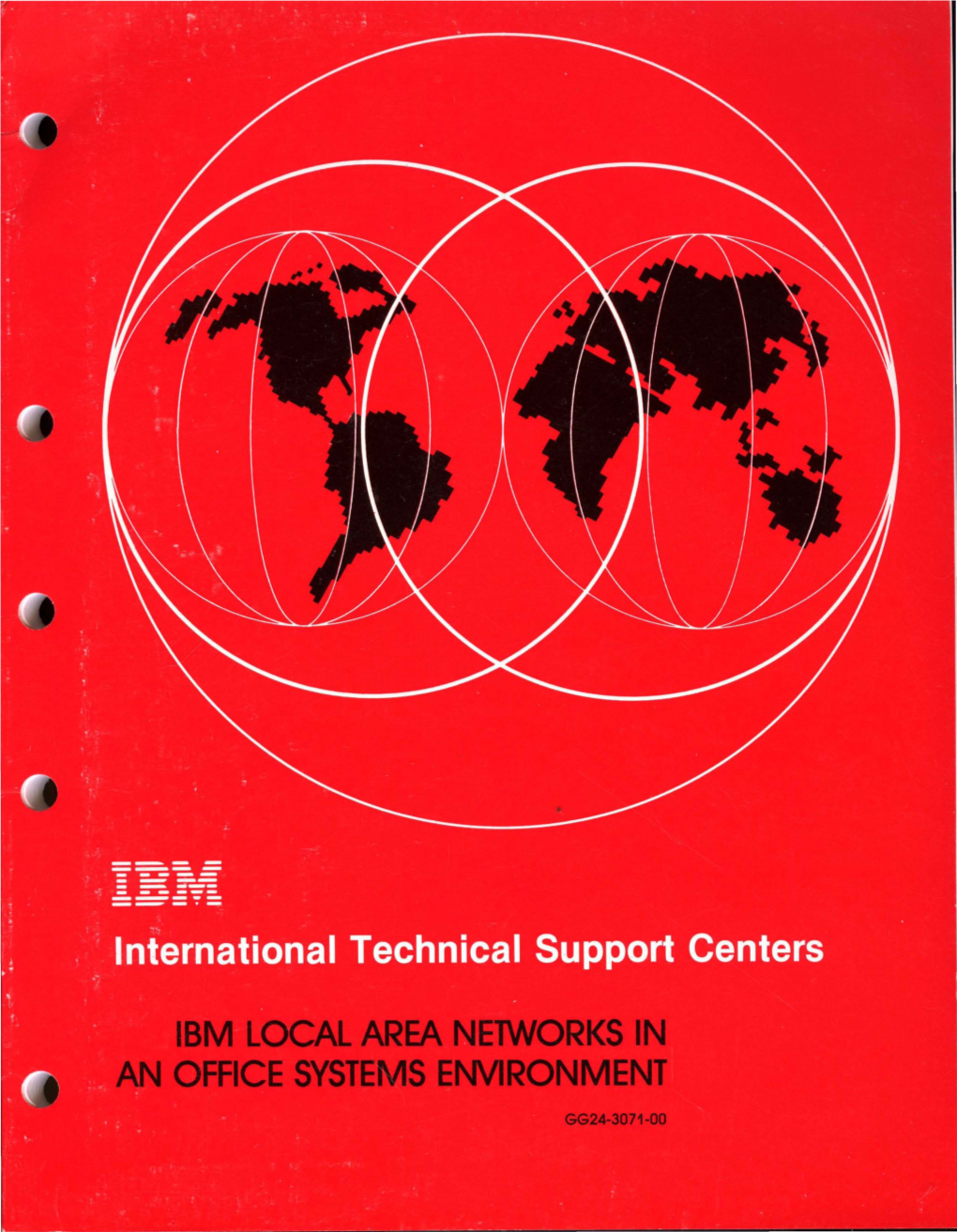 Ibm Local Area Networks in an Office Systems Environment
