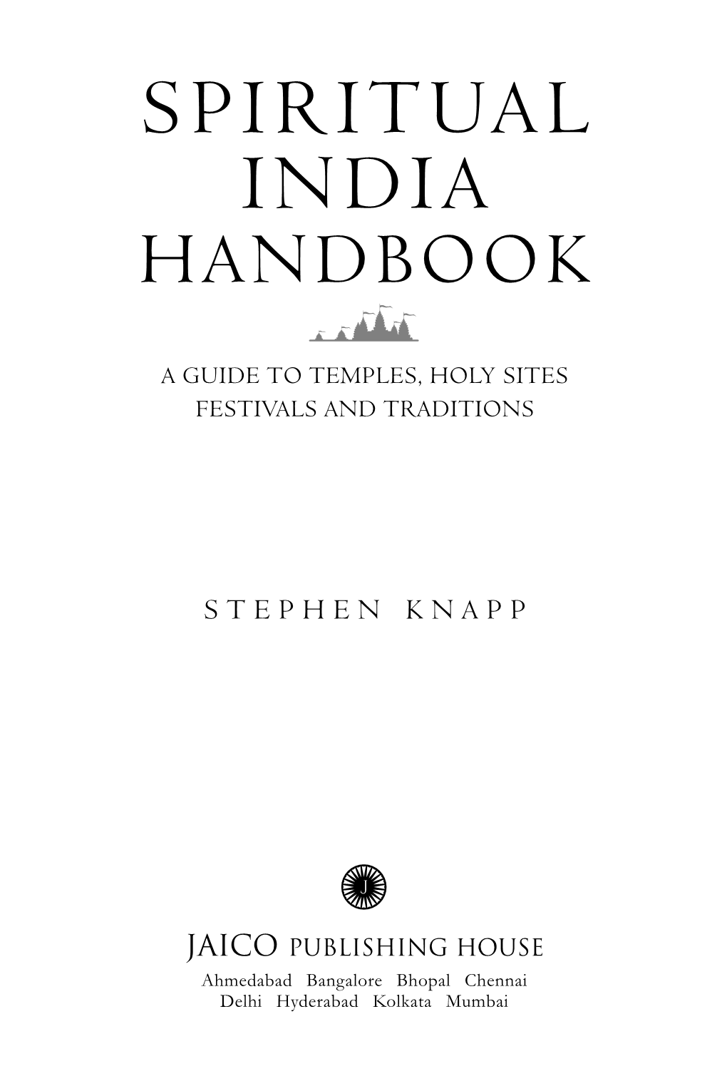 Spiritual India Handbook