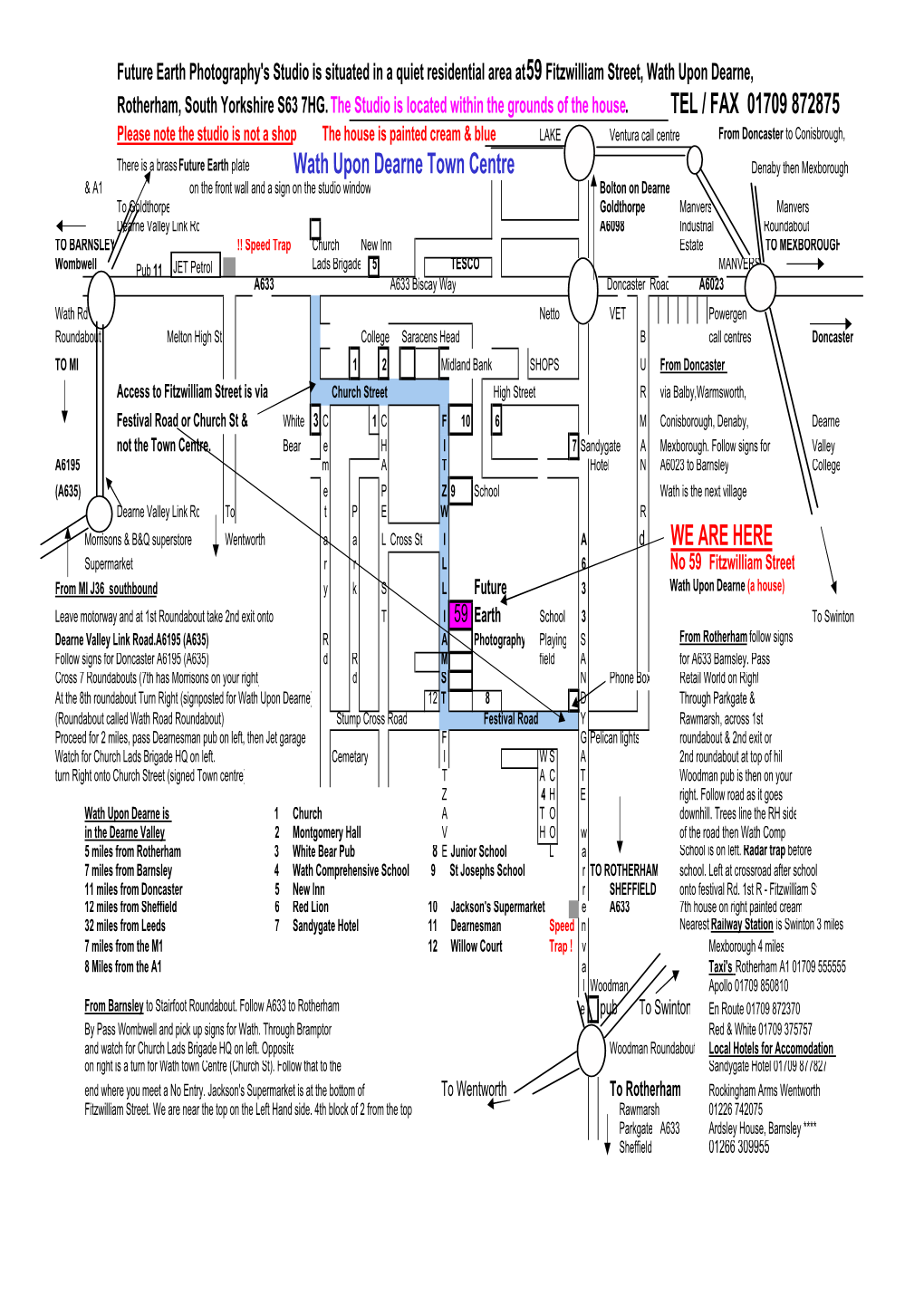 Wath Studio Map 2006