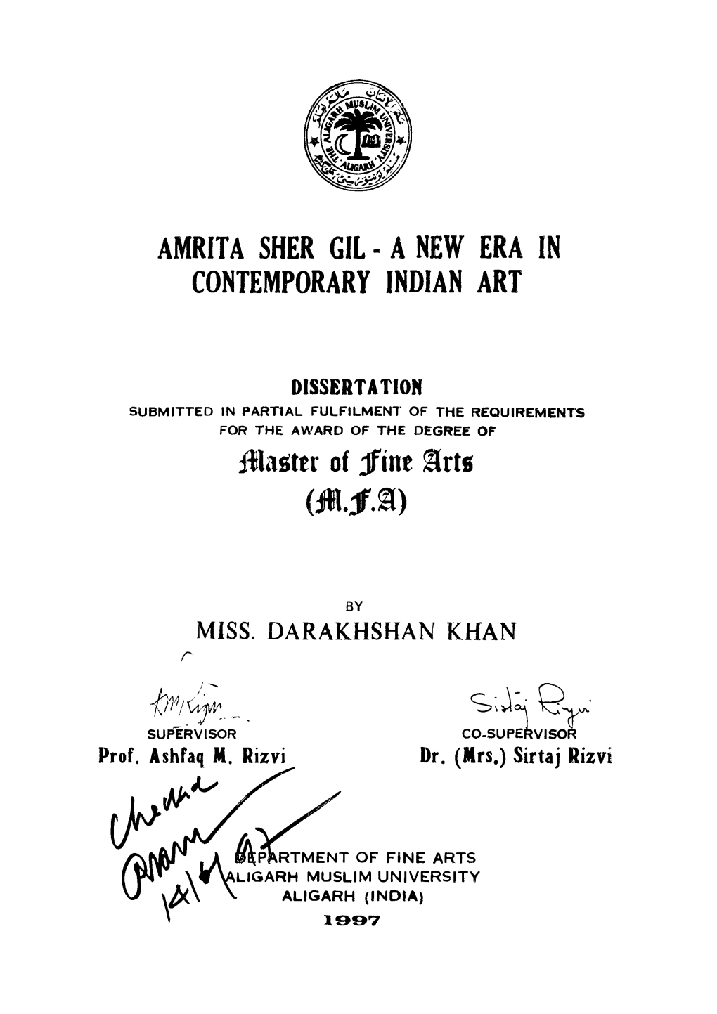 Amrita Sher Gil - a New Era in Contemporary Indian Art