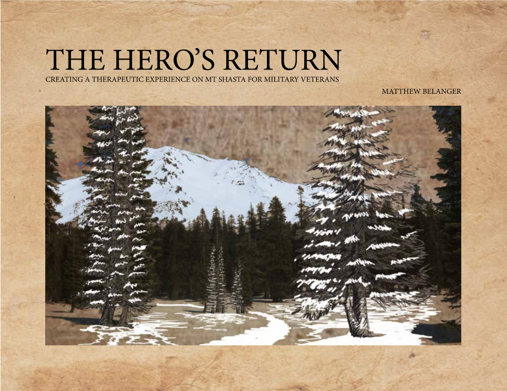 The Hero's Return: Creating a Therapeutic Experience on Mt